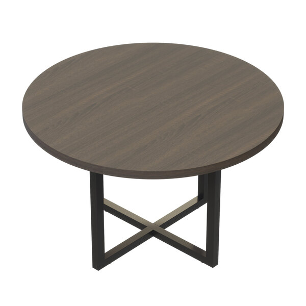 Safco Mr42rsto Mirella 42 Southern, 42 Round Conference Table