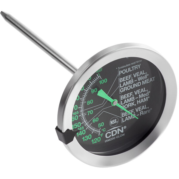 CDN IRM190 ProAccurate Insta-Read Oven Proof Meat/Poultry Thermometer