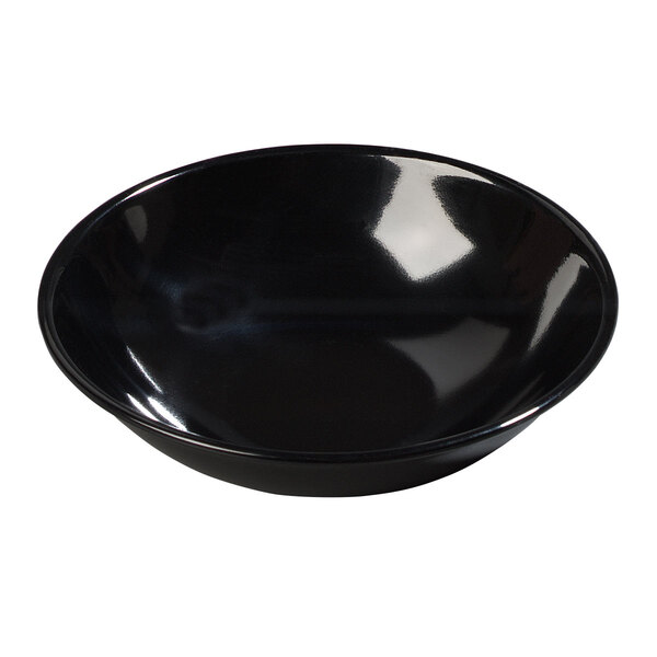 Carlisle 500B03 Black 10 oz. Salad Bowl 72/Case