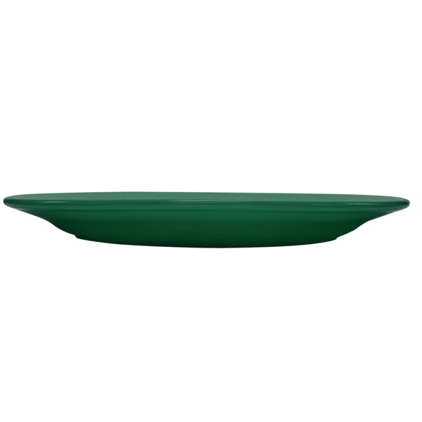 a green and white object