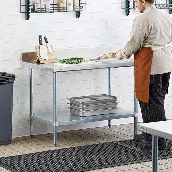 Commercial Stainless Steel Kitchen Food Prep Work Table 30" x 48" 