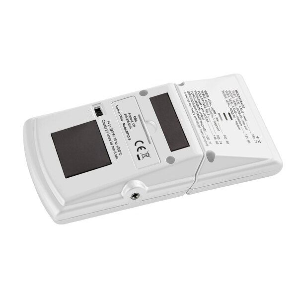 CDN DTTC-W 5 1/2" White Digital Cooking and Cooling Thermometer and 24 Hour Kitchen Timer with 36" Cord