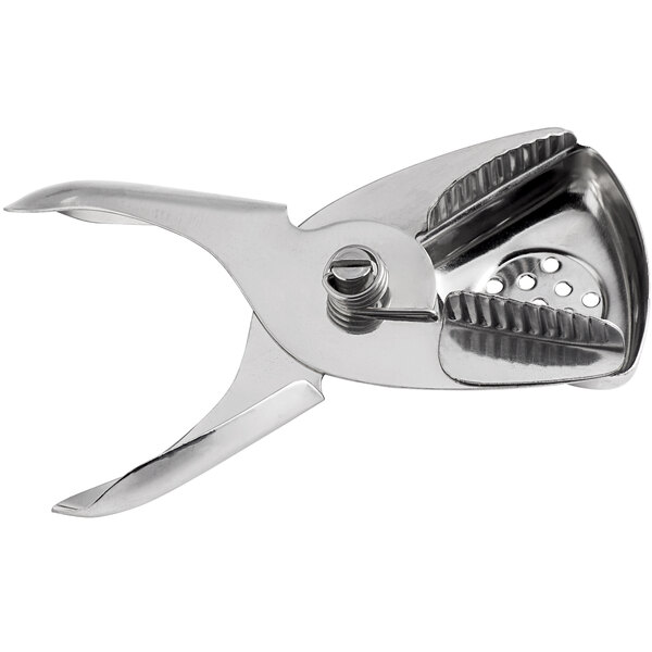 LEMON/LIME SQUEEZER W/STRAINER 18/8 STAINLESS STEEL FREE SHIPPING US ONLY 