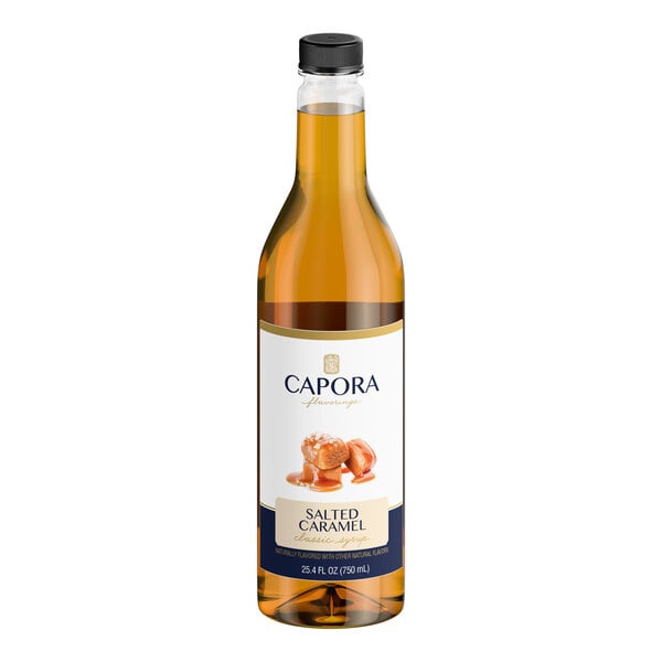 Capora Salted Caramel Flavoring Syrup 750 mL