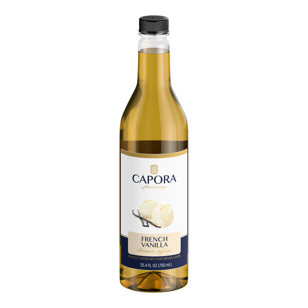 Capora French Vanilla Flavoring Syrup 750 mL