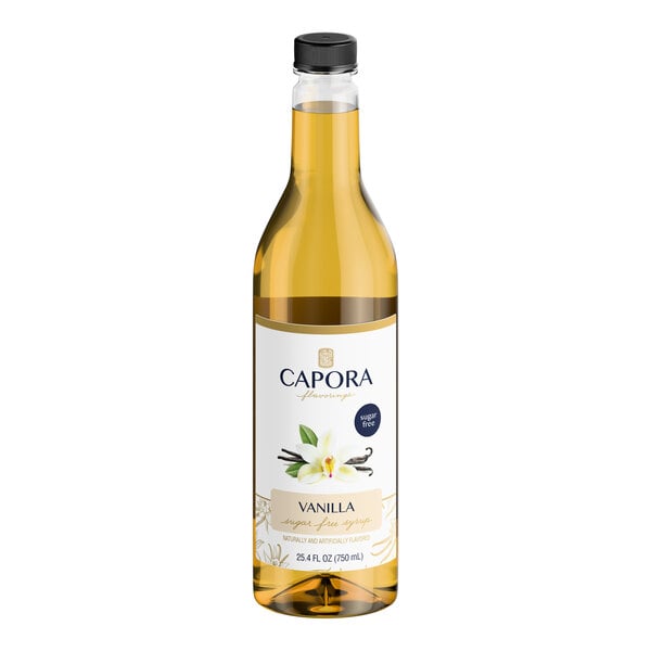 Capora Sugar-Free Vanilla Flavoring Syrup 750 mL