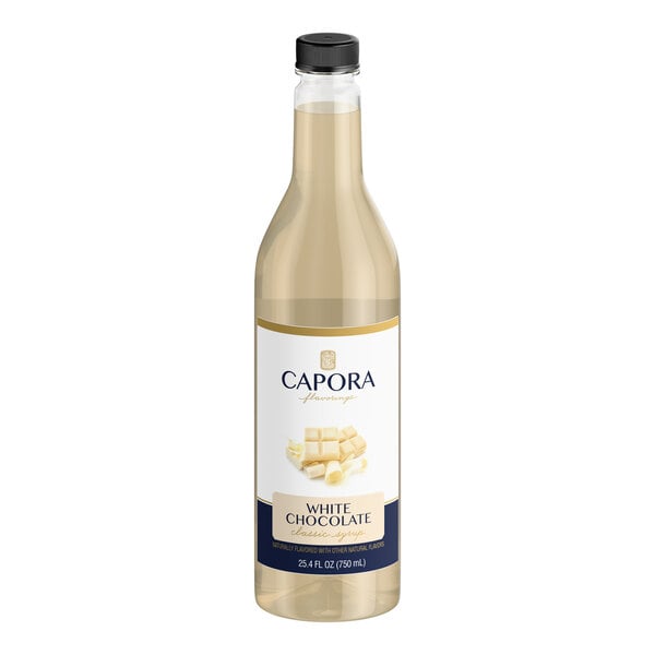Capora White Chocolate Flavoring Syrup 750 mL