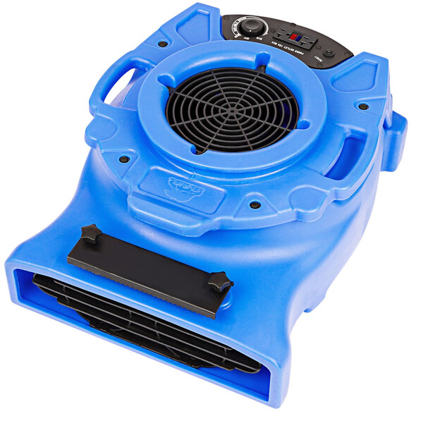 B-Air VLO-25BL Blue Ventlo-25 Low Profile Variable Speed Air Mover - 1/4 HP