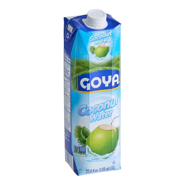 Goya 33.8 fl. oz. Coconut Water - 12/Case