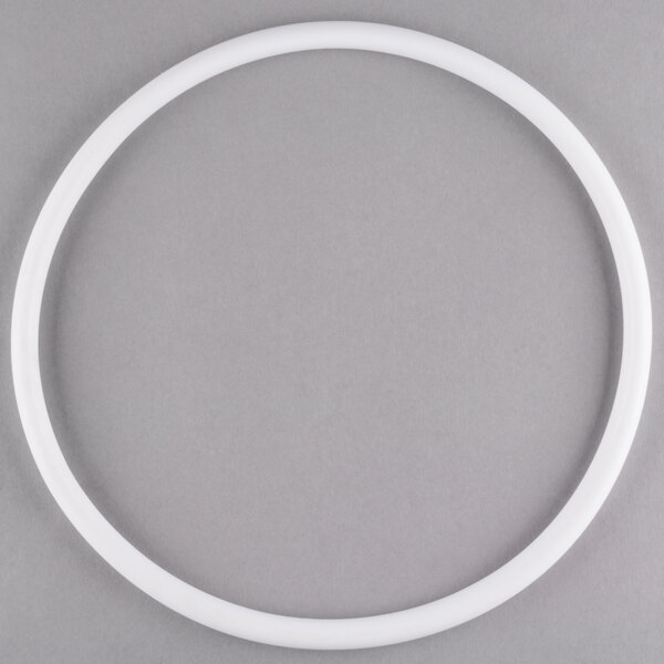 A white plastic circle.