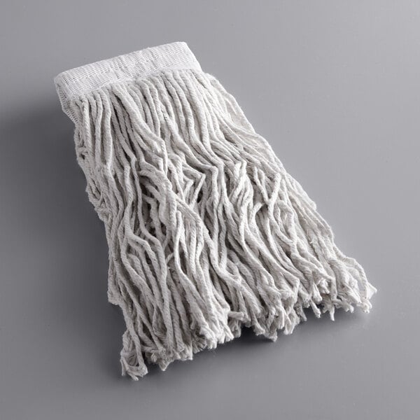 Carlisle 369817b00 24 Large 4 Ply Cotton Cut End Mop Head With 5 Band