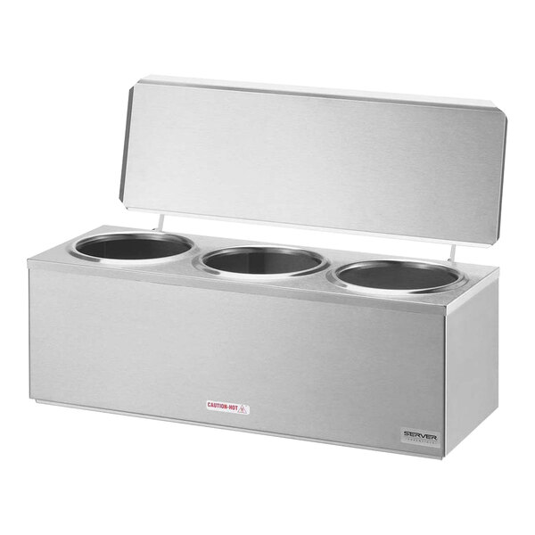 Server Products 92040 - Triple Cone Dip Warmer