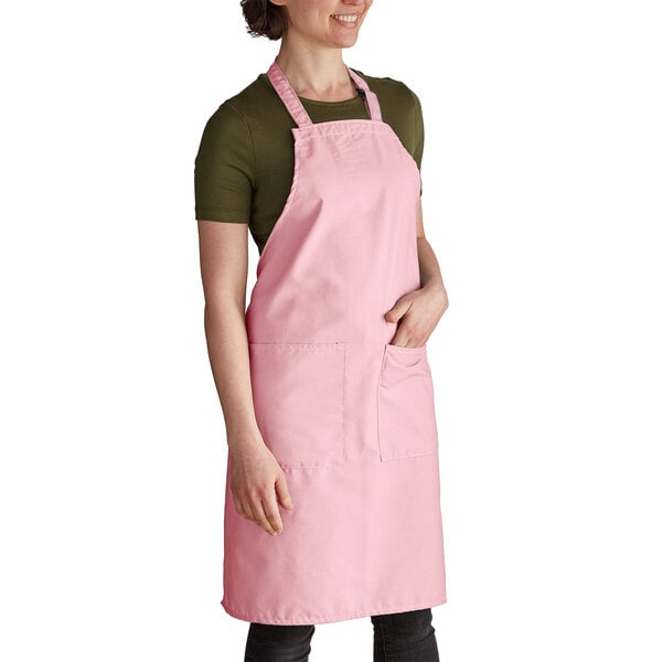 Female Chef in Apron set in pink colors