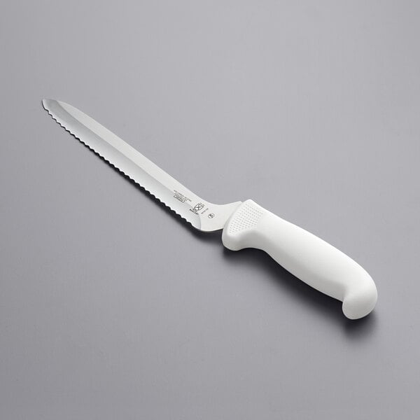 Mercer Culinary M18130 Ultimate White 8 Offset Utility Knife