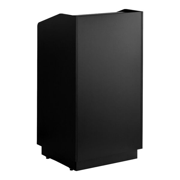 Lancaster Table & Seating 46" Black Host Station / Host Podium