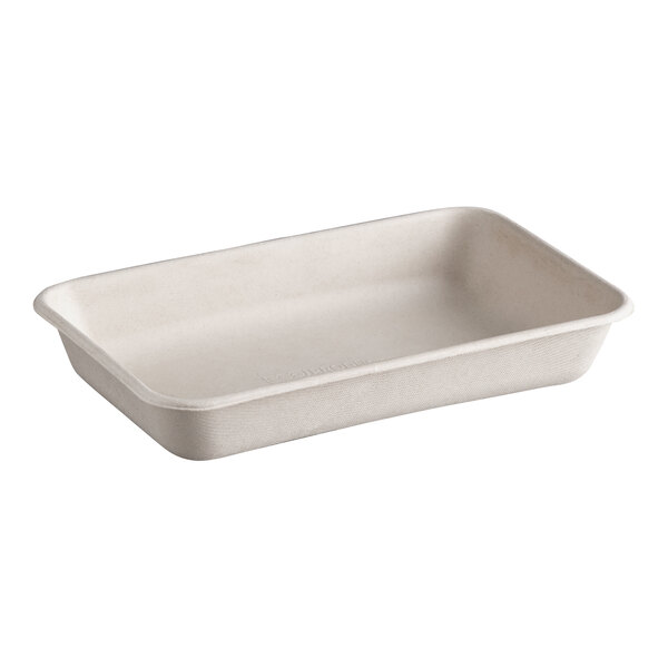 A white rectangular container with a natural background.