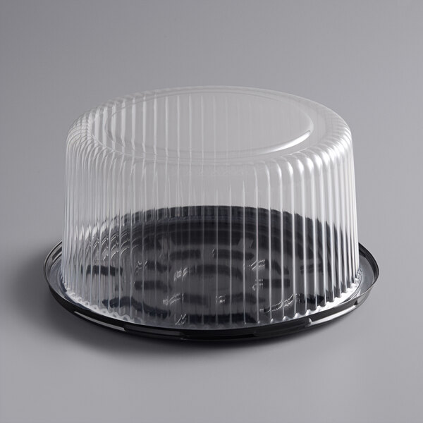 Solut 04818 8 x 8 Clear Cake Pan Dome Lid - 250/Case