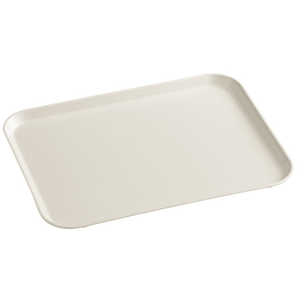 A white rectangular MFG Tray with a handle.