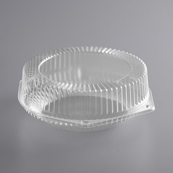 100 Pieces Disposable Plastic Round Top Crystal