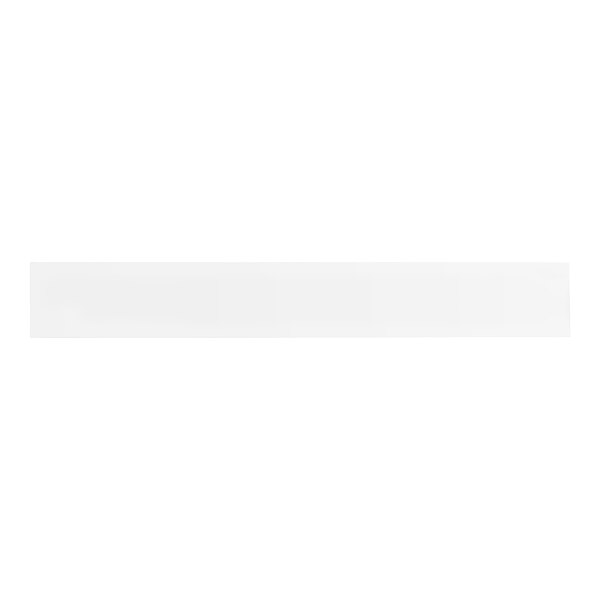 A white rectangular object with black text on a white background.