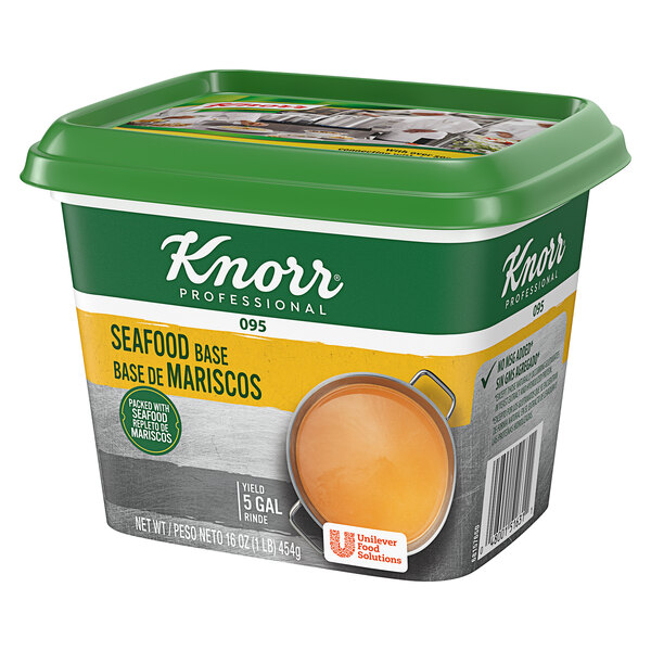 Knorr 1 lb. 095 Seafood Bouillon Base 6/Case