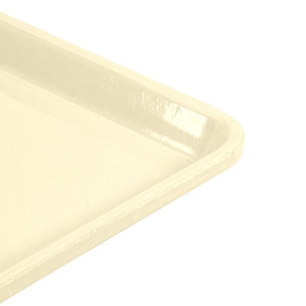 A white Cambro dietary tray with a lid on it.