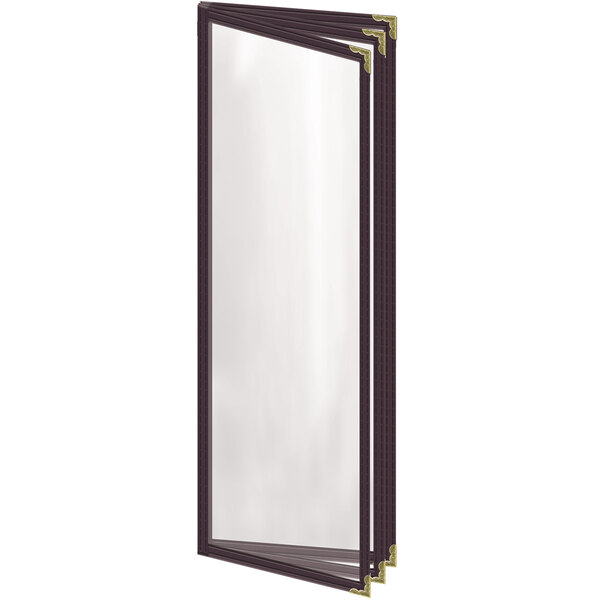a white wall with black trim