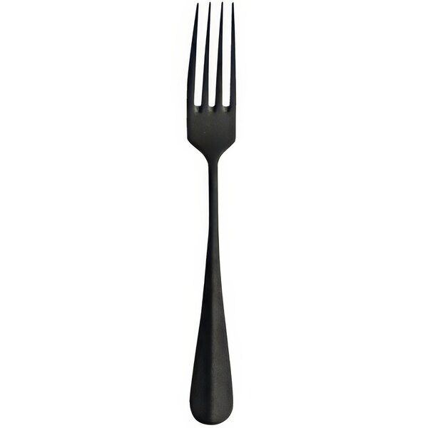 A black fork with a Sola Baguette Vintage Black handle.