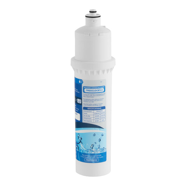 A C Pure Oceanloch+ L2 water filter replacement cartridge with a 1 micron rating and 3.34 GPM flow rate.