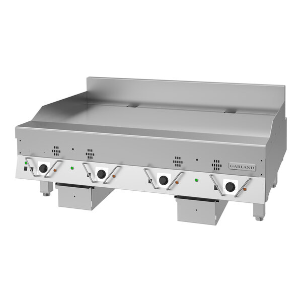 Garland CG-48R-01 48" Master Series Liquid Propane Production Griddle with Thermostatic Controls - 120,000 BTU