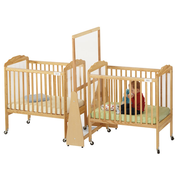 maple wood crib