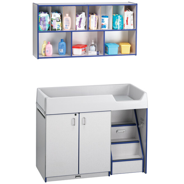 diaper changing station organizer