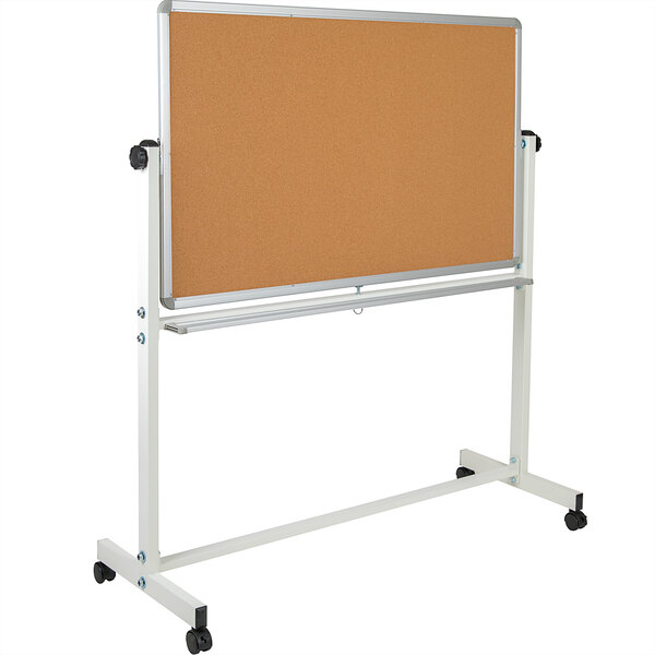 a close-up of a cork board