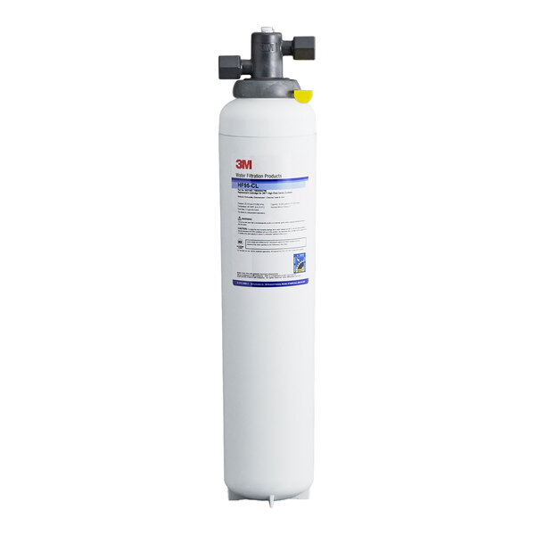 A 3M HF195-CL High Flow Series water filtration system with a 5 micron rating and 2.5 GPM capacity.