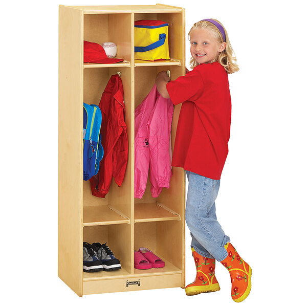 a person wearing a red shirt