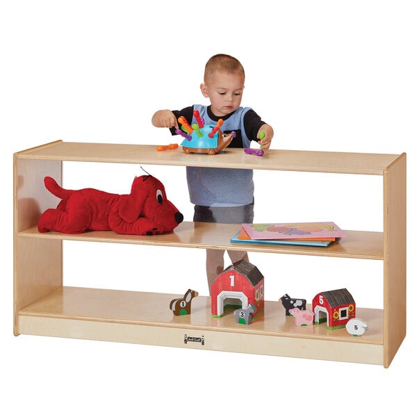 a child playing with toys