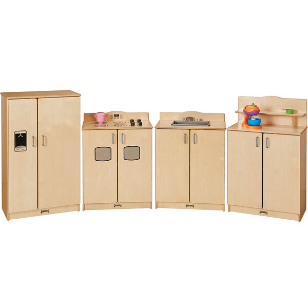 a wooden cabinet with two doors