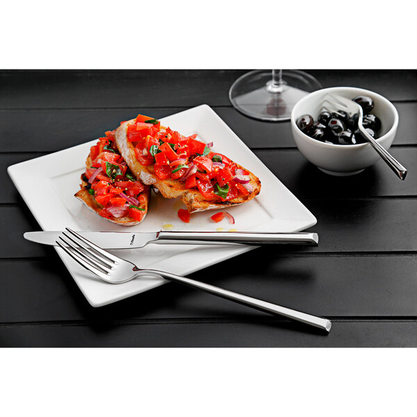 a plate of food on a table