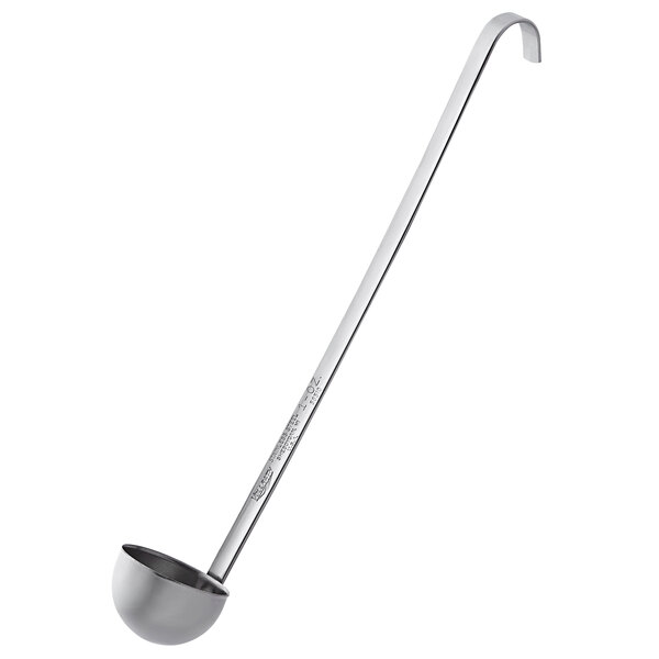 10 Stainless Steel Wooden Handle Soup Ladle Spoon | Harfington