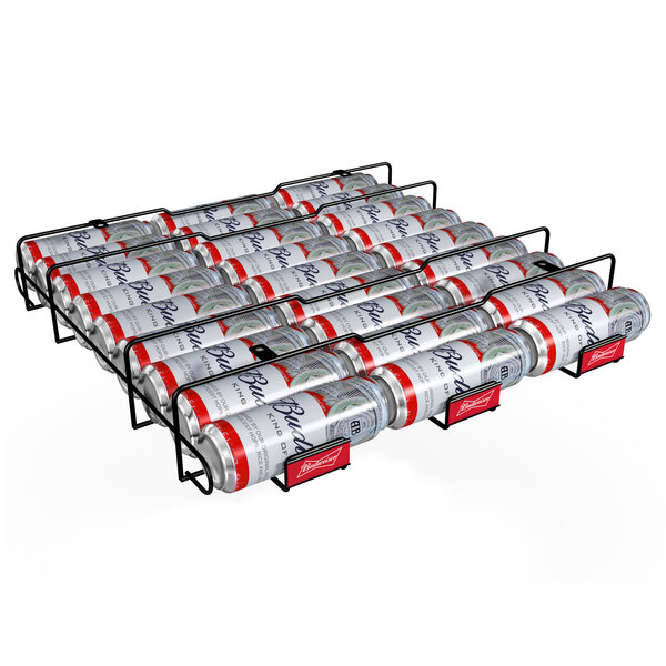 Avantco 3 Lane Undershelf Can Roller, 25 1/4" x 27 1/4", for 2425 oz. Cans