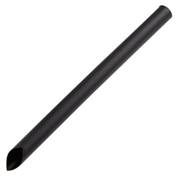 A black tube with a pointed tip.