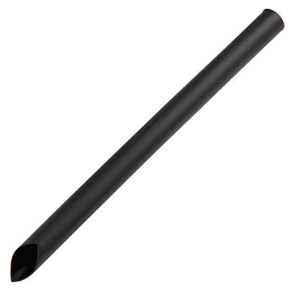 A black tube with a pointed tip.