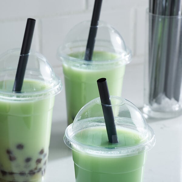 BUBBLE TEA THICK PAPER STRAWS PACK OF 20 STRAWS