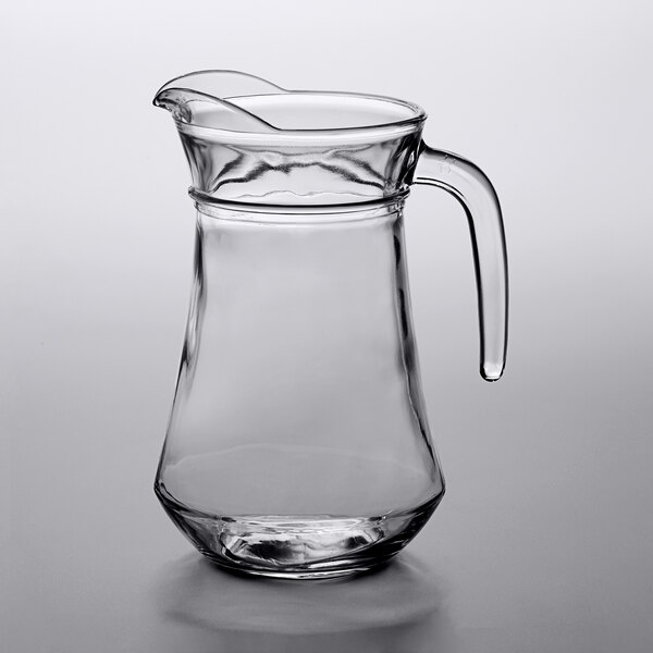Large Glass Jug With Lid 