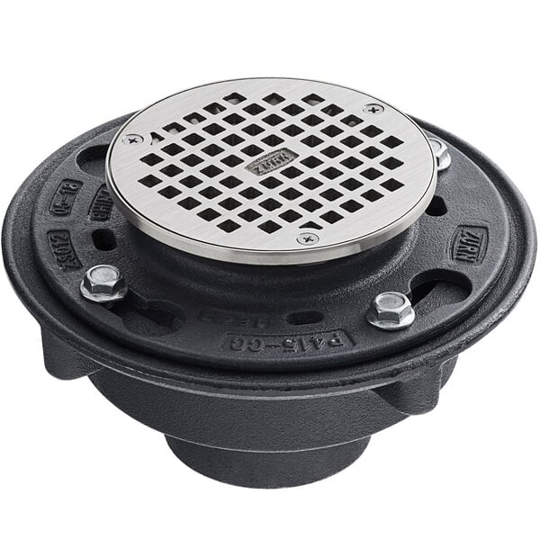 Zurn ZN415-3NH-5B-P EZ1 Cast Iron Floor Drain with 5