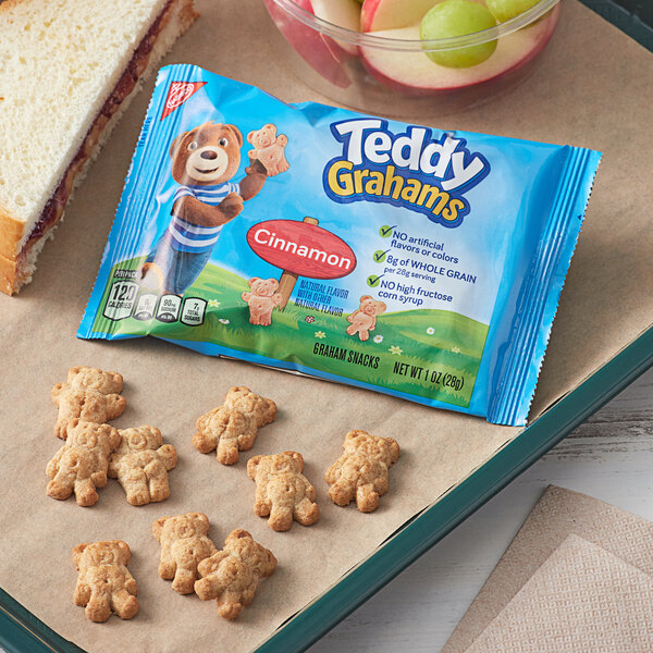 Nabisco Teddy Grahams 1 oz. CinnamonFlavored Snack Pack 48/Case