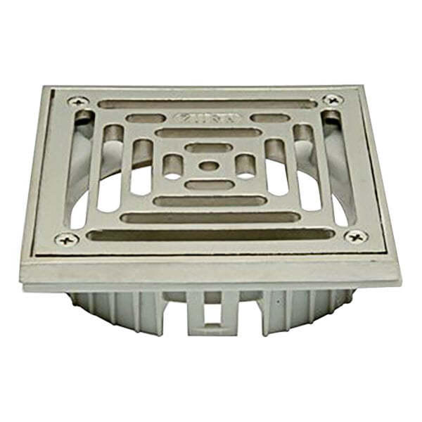 Zurn LC-FS06SS 6" Square Stainless Steel Floor Drain Grate For LC ...