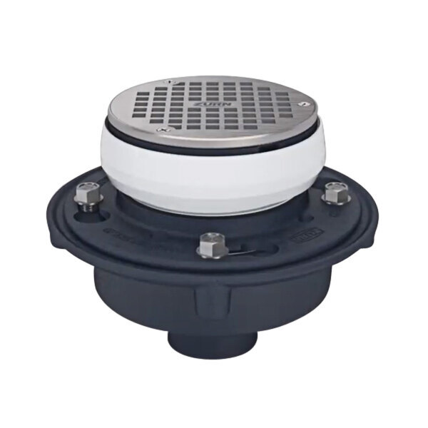 Zurn ZN415-2NH-5BZ1 EZ1 Cast Iron Floor And Shower Drain With 5" Round ...