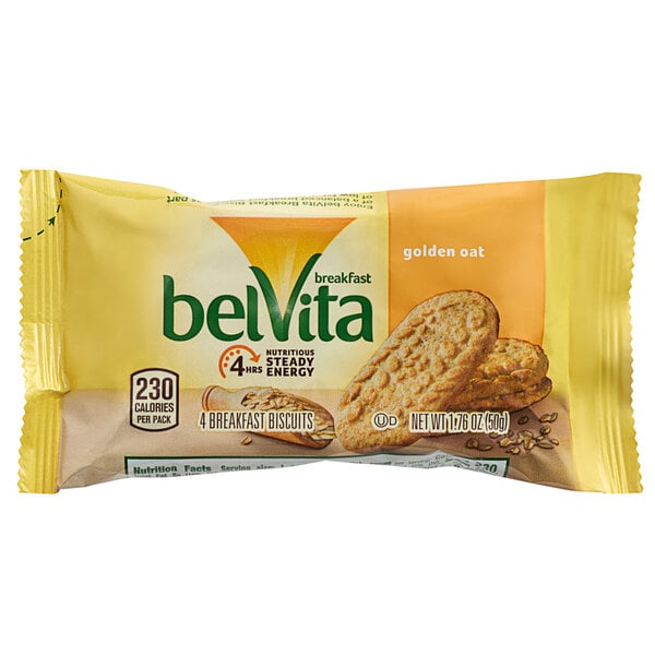 BelVita Golden Oat Breakfast Biscuits - 72/Case