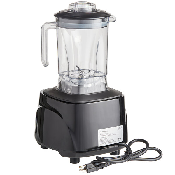 AvaMix BX1GRGT 3 3/4 hp 1 Gallon Stainless Steel Heavy Duty Commercial Food  Blender with Timer - 120V